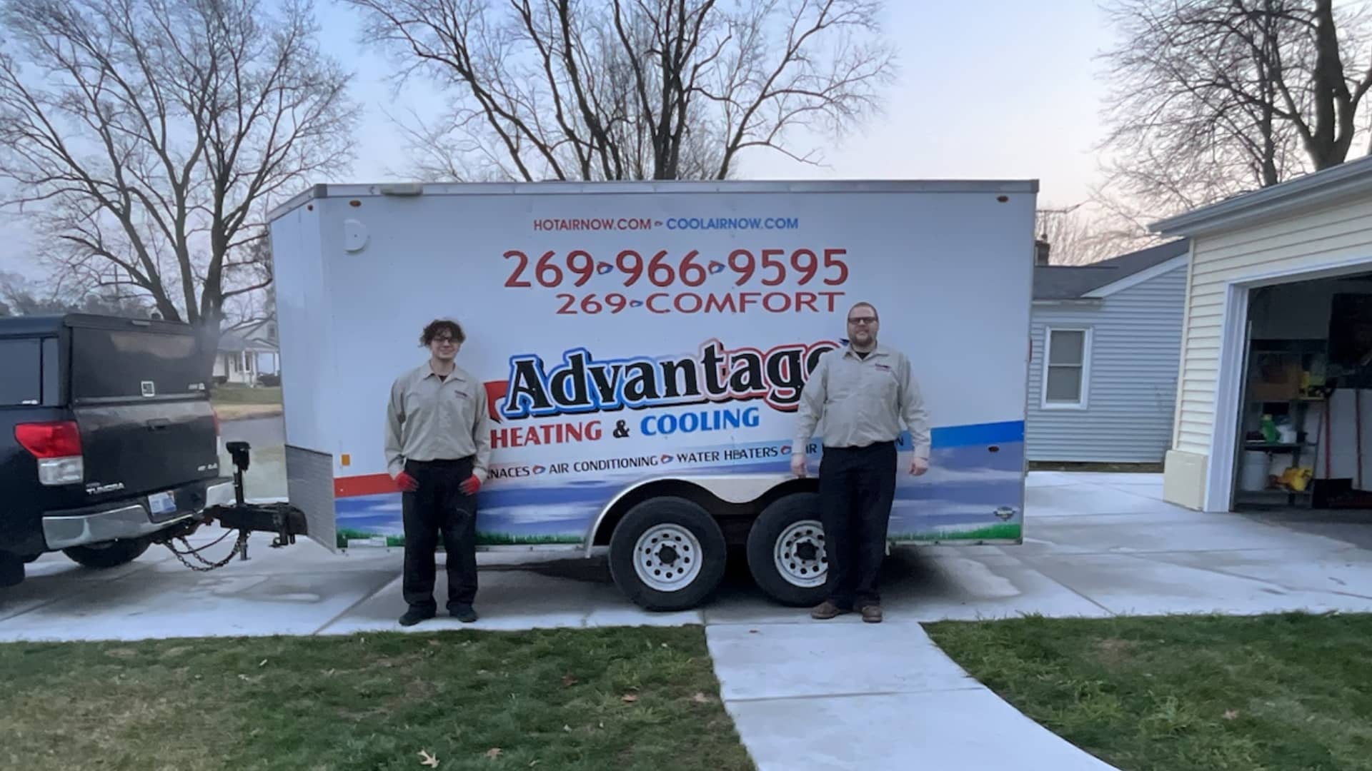 Advantage Heating & Cooling LLC Banner