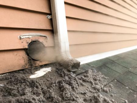 Dryer vent cleaning